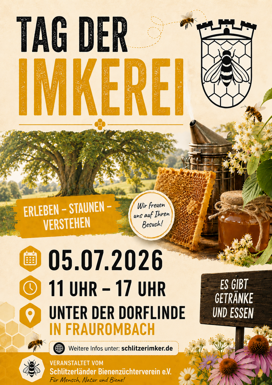 Tag der Imkerei Flyer